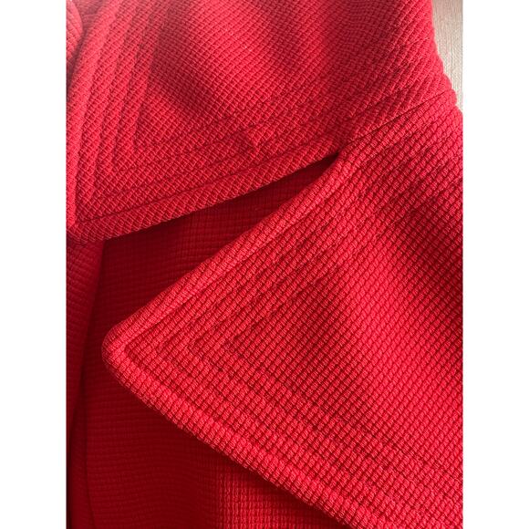 Vintage Red Coat Textured Buttons Union Tag - Picture 9 of 11